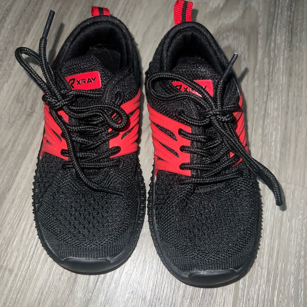 Kids Shoes - Black and Red